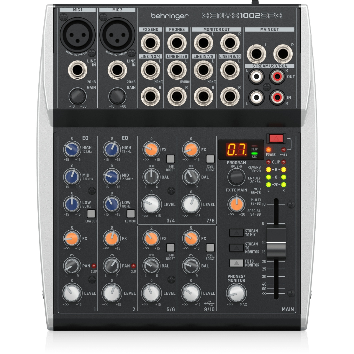 Behringer Xenyx 1002SFX Analoge mixer - Image 2