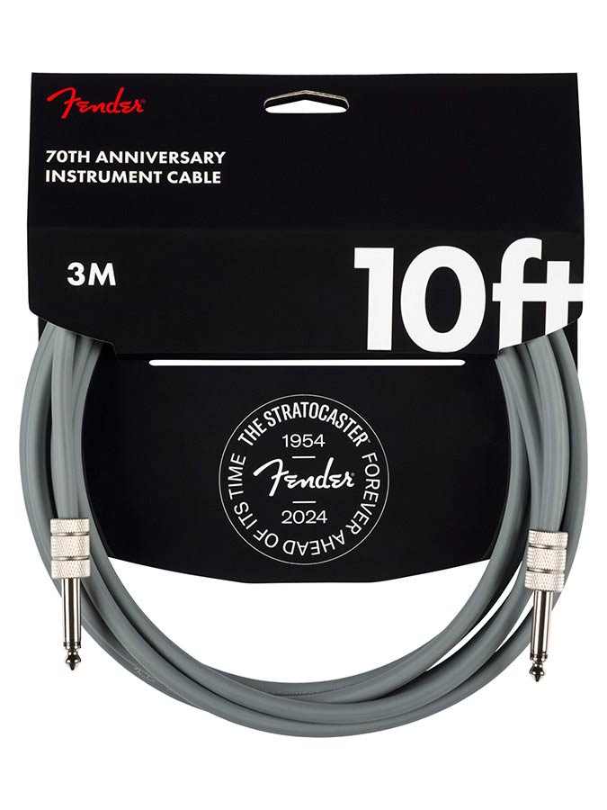 Fender 10' Anniversary Instrument Cable 3m grijs