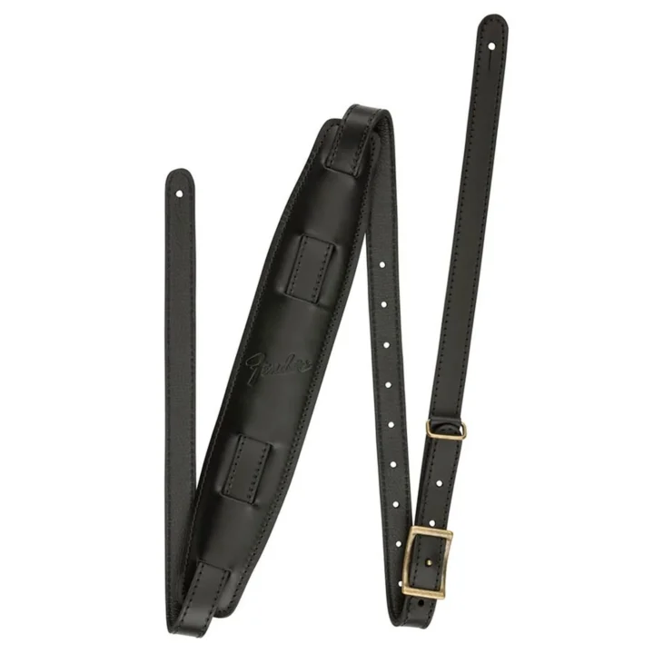 Fender 990689106 long vintage saddle strap black