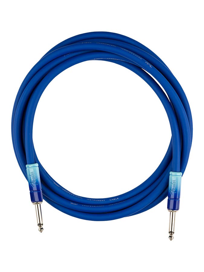 Fender Ombré Cable instrumentkabel 3 meter Belair Blue - Image 2