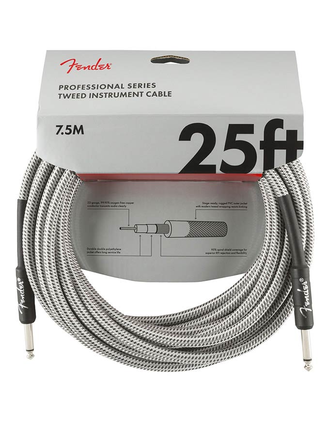 Fender Professional Tweed instrument cable 0990820072 - Image 3
