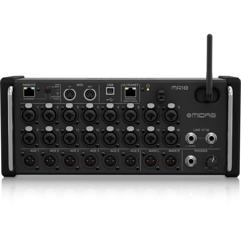 Midas MR18 18-input digitale mixer voor iPad/Android tablets - Image 2
