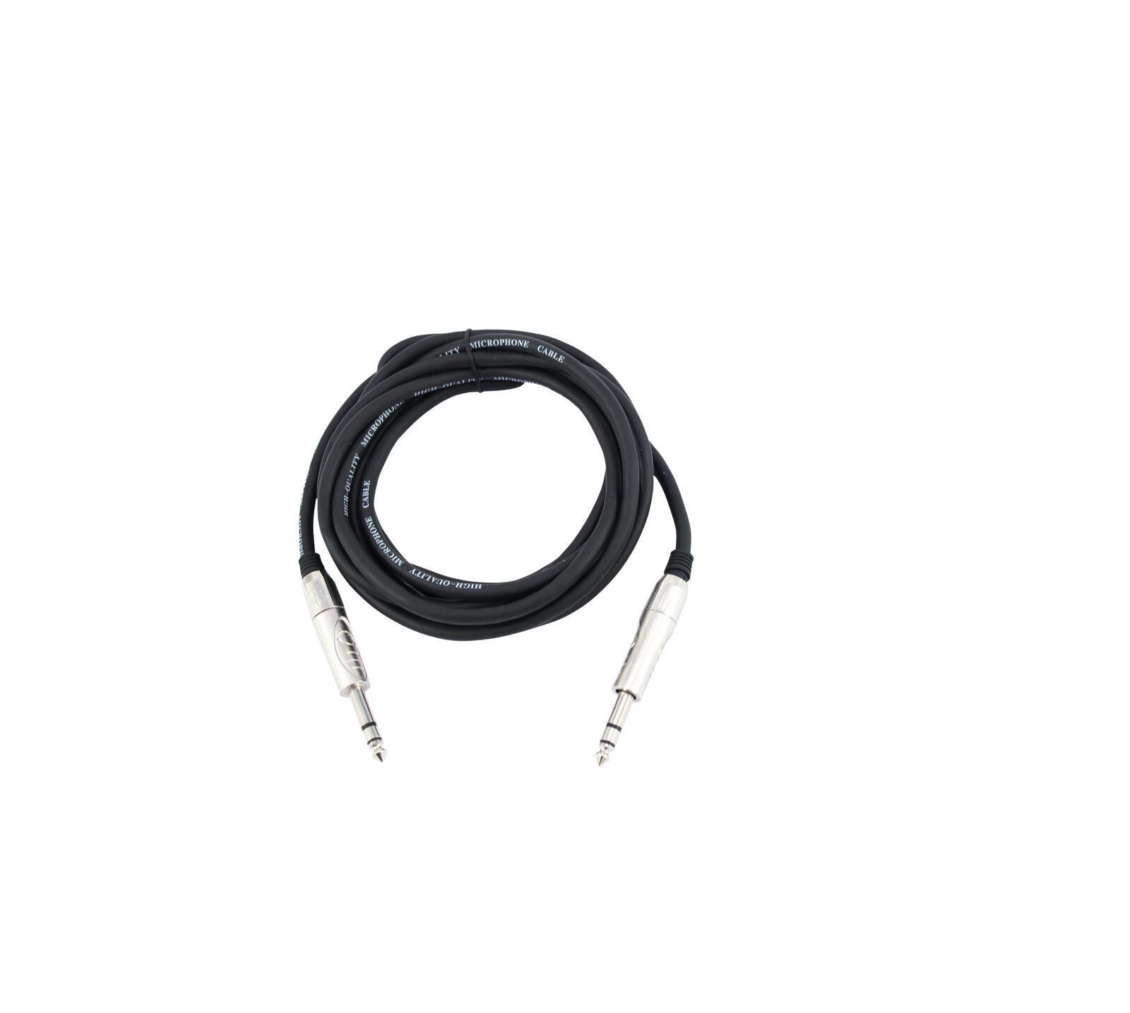 OMNITRONIC Jack Cable 6.3 stereo 3m bk ROAD - Image 2